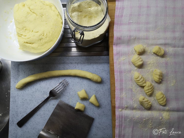 Gnocchi preparation