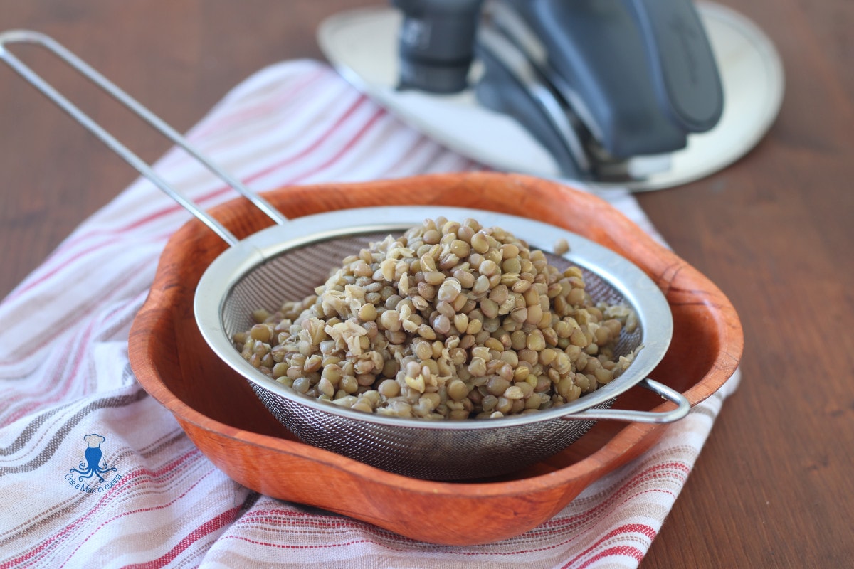Pressure Cooker Lentils