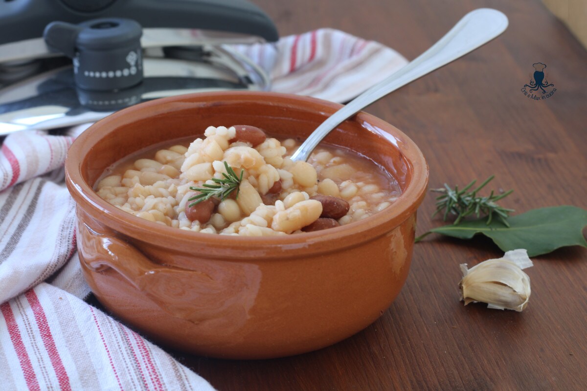 Pressure Cooker Rice and Beans