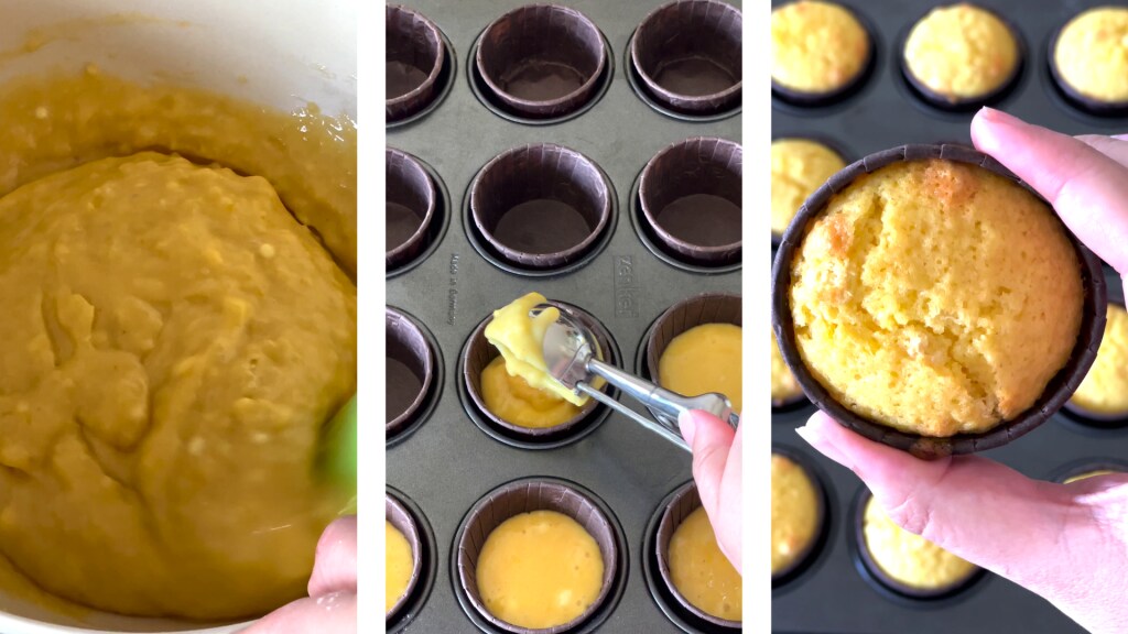 single-serving lemon cake