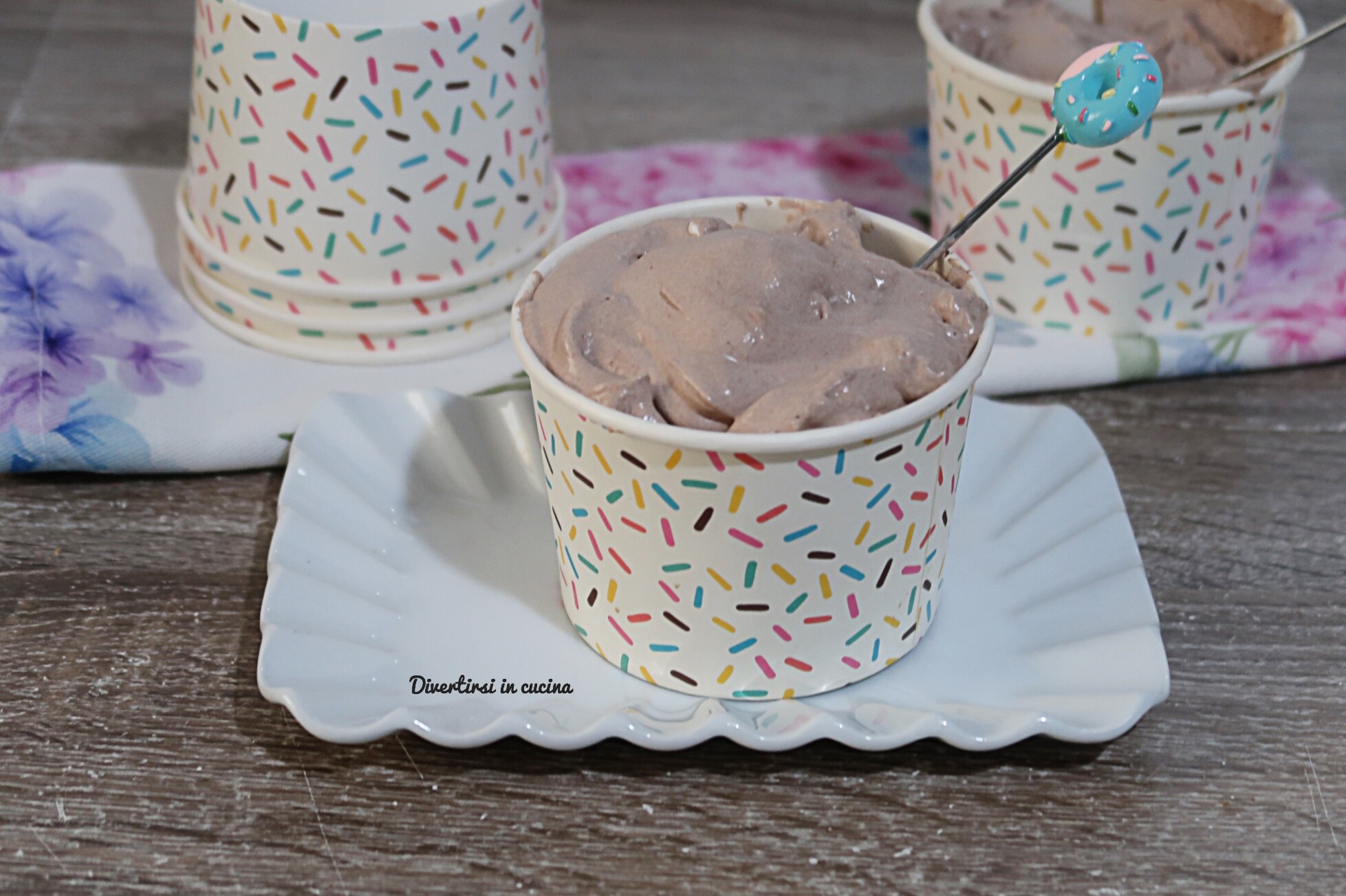 Quick Cocoa Ice Cream