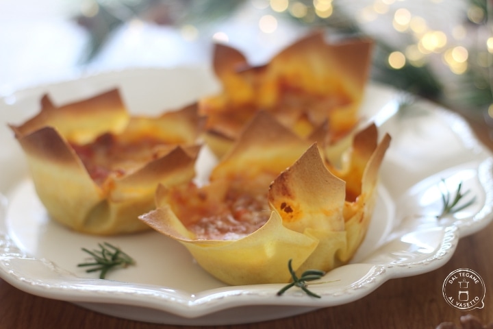 Quick Lasagna Cups