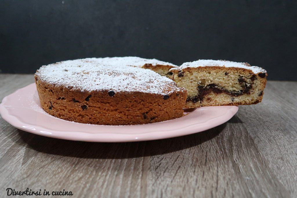 Quick Nutella Cookie Cake