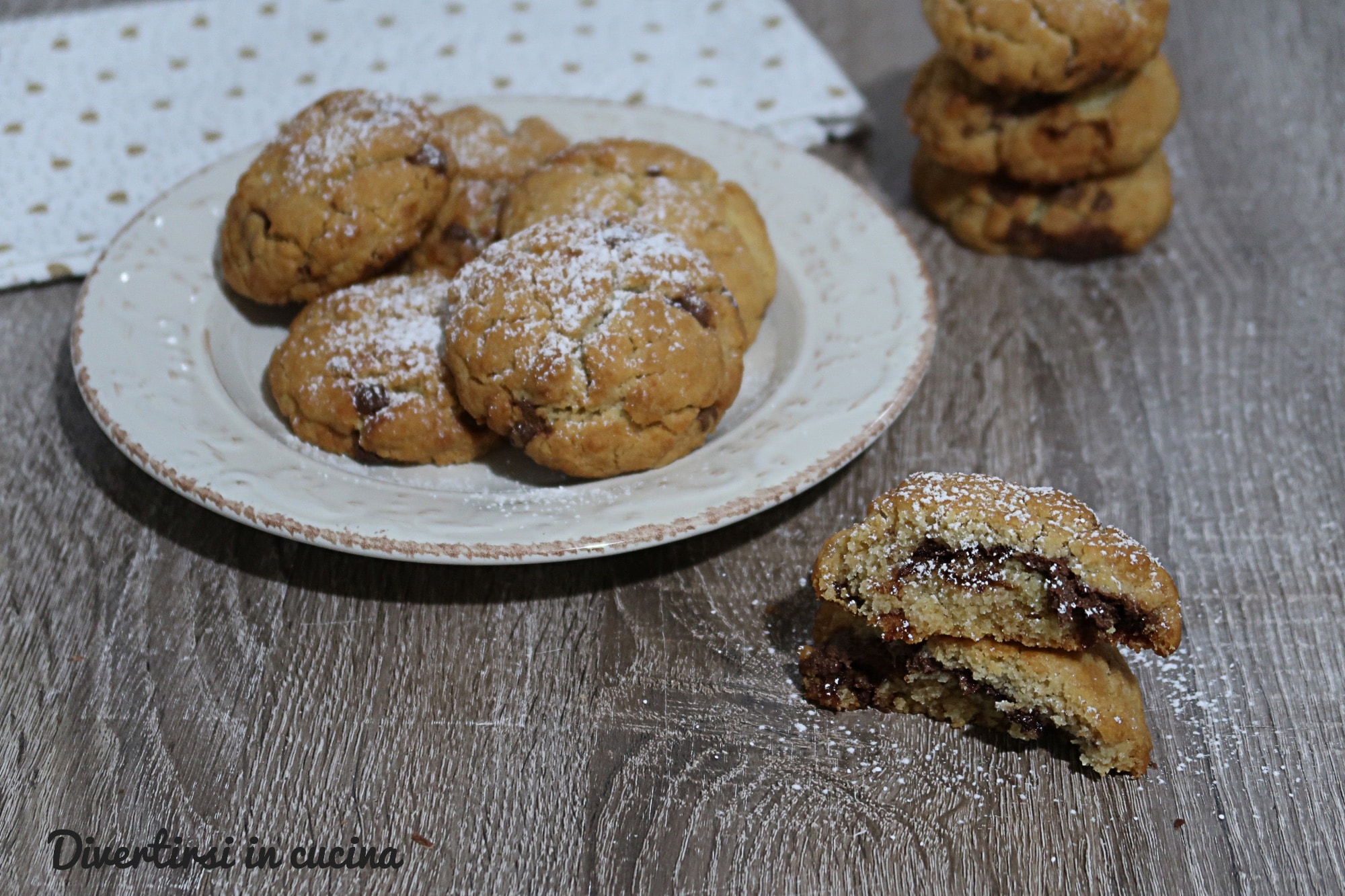Quick Nutella Cookies