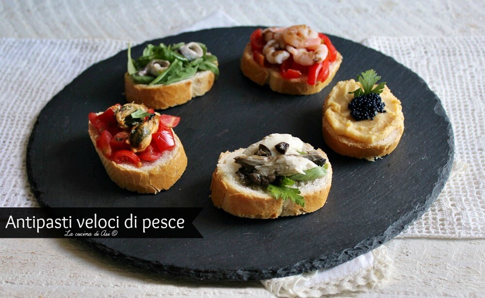 Quick fish appetizers