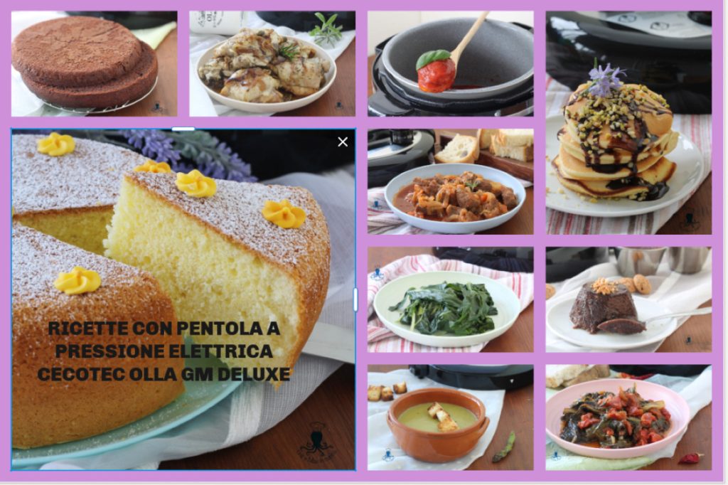 Recipes with electric pressure cooker Olla from Cecotec