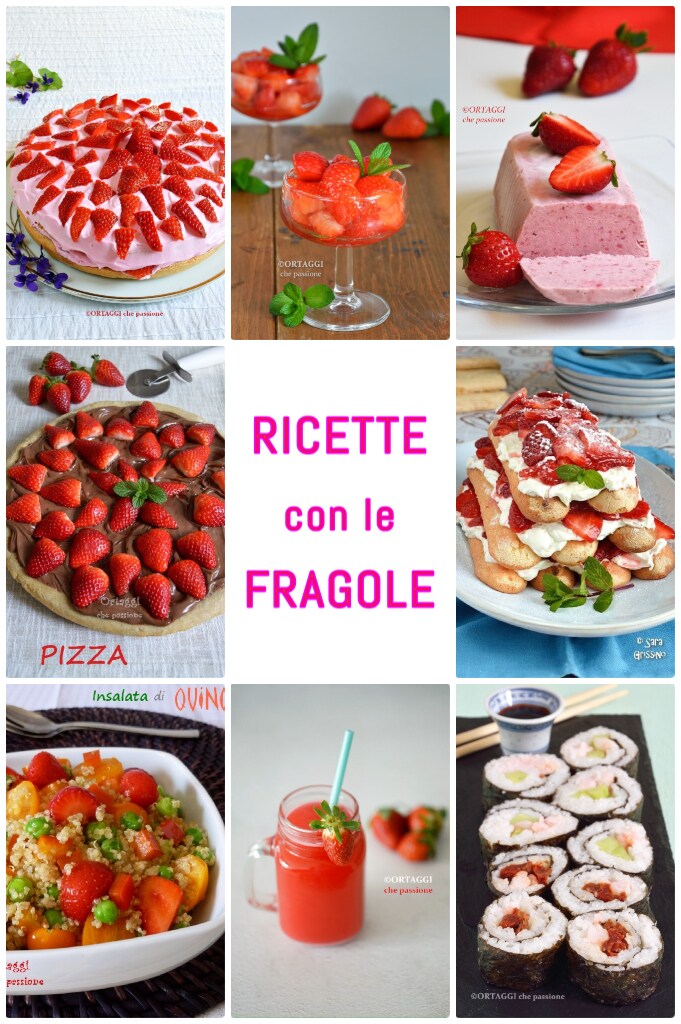 STRAWBERRY RECIPES simple desserts - VEGETABLES with passion