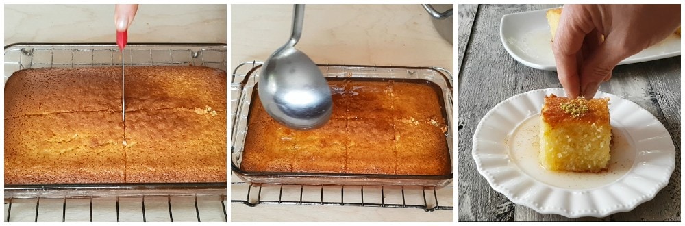 Revani, preparation