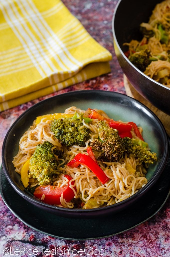 Rice Noodles with Vegetables