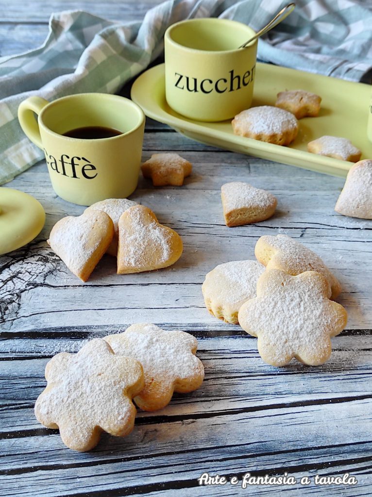 Rice Shortbread Cookies