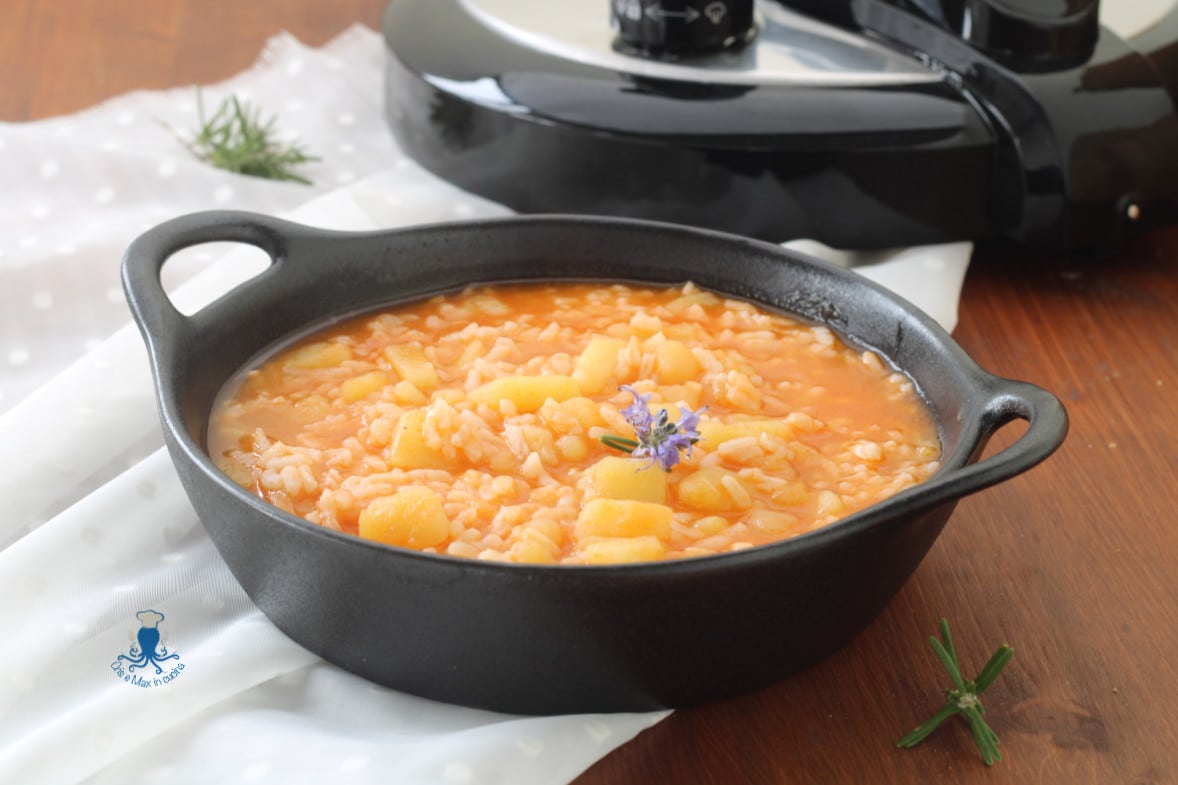 Rice and Potatoes with the Multicooker