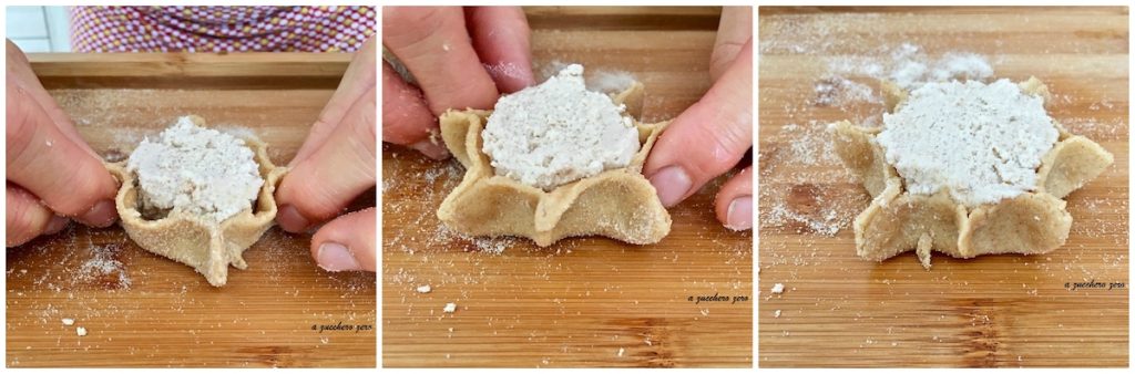 Ricotta Cassatelles from Ragusa without Lard and Eggs