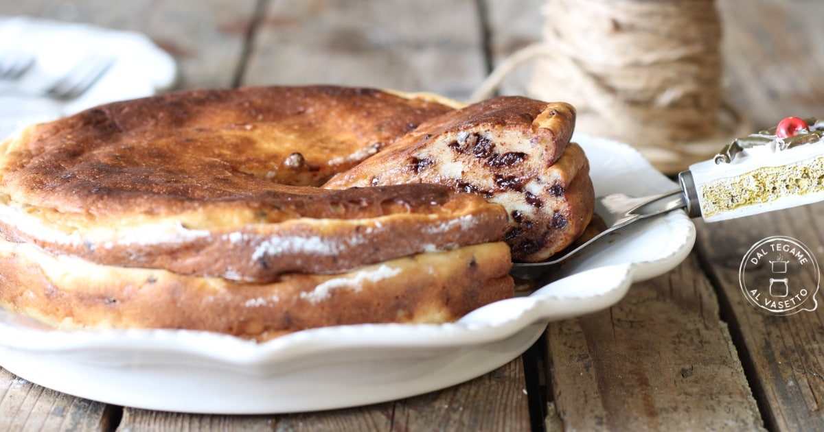 Ricotta and Chocolate Cake in the Microwave