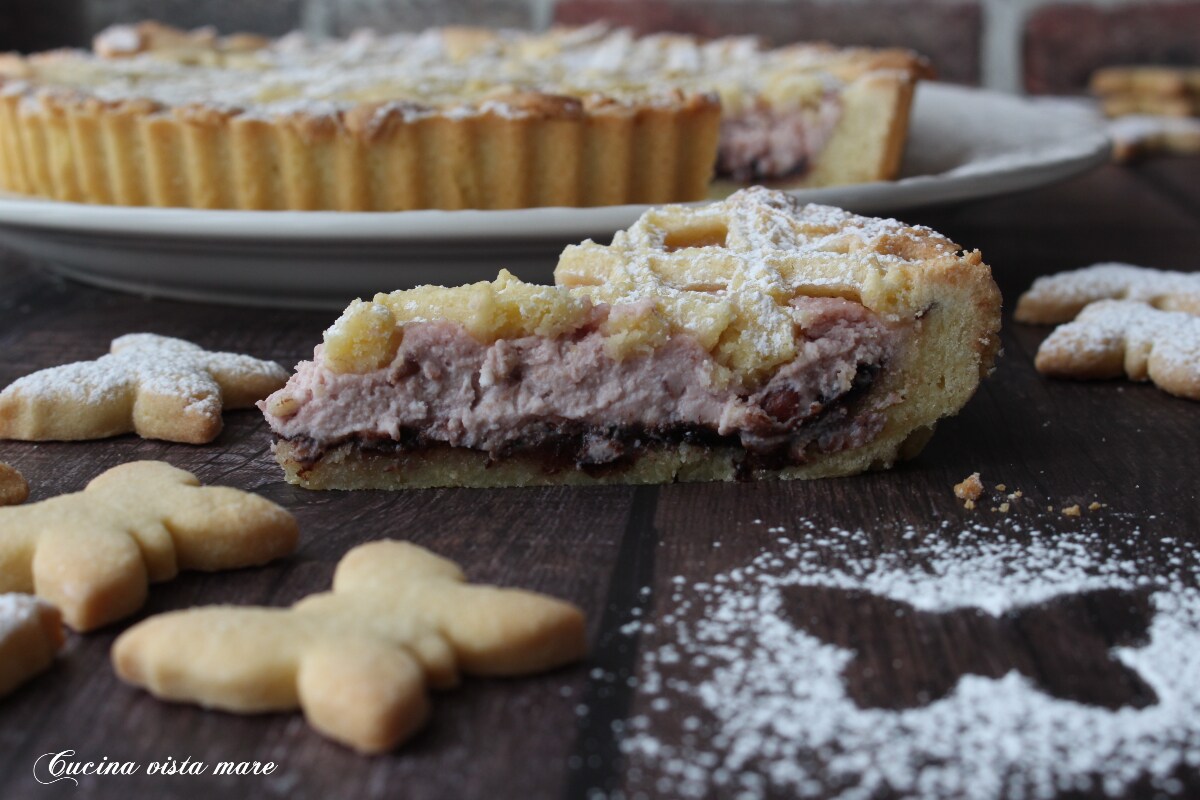 Ricotta and Sour Cherry Tart