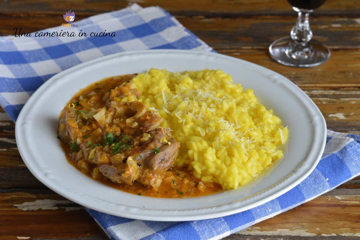 Risotto Milanese with Ossobuco