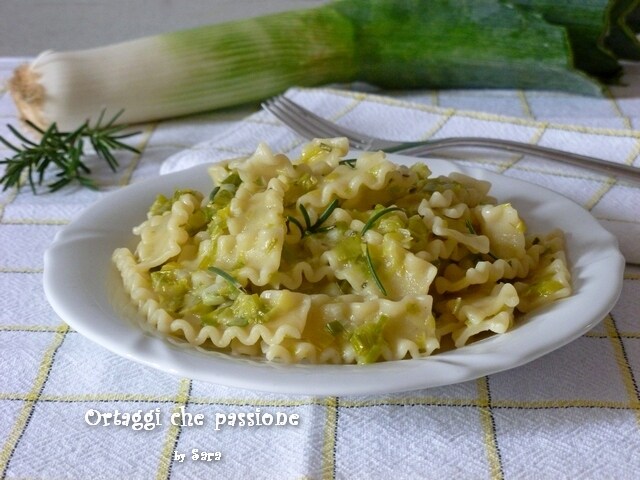 Leek Risotto-Style Pasta