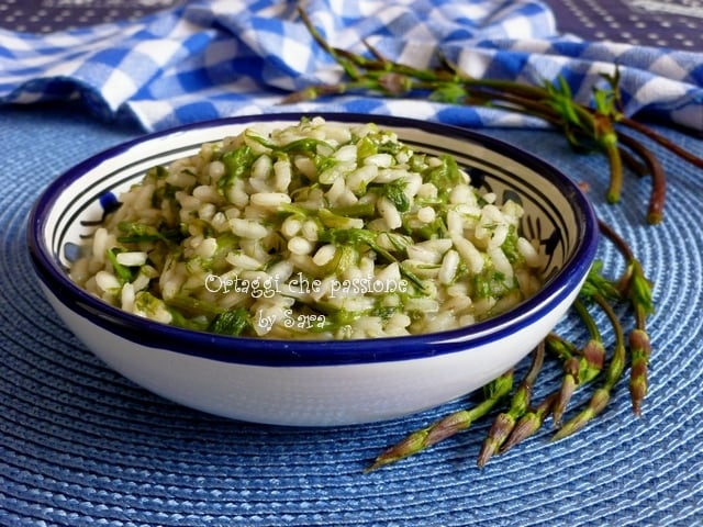 Risotto with bruscandoli Ortaggi che passione by Sara