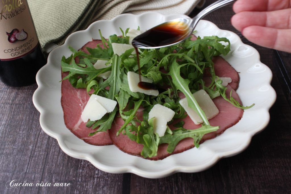 Roast Beef with Arugula and Parmesan Sea View Kitchen