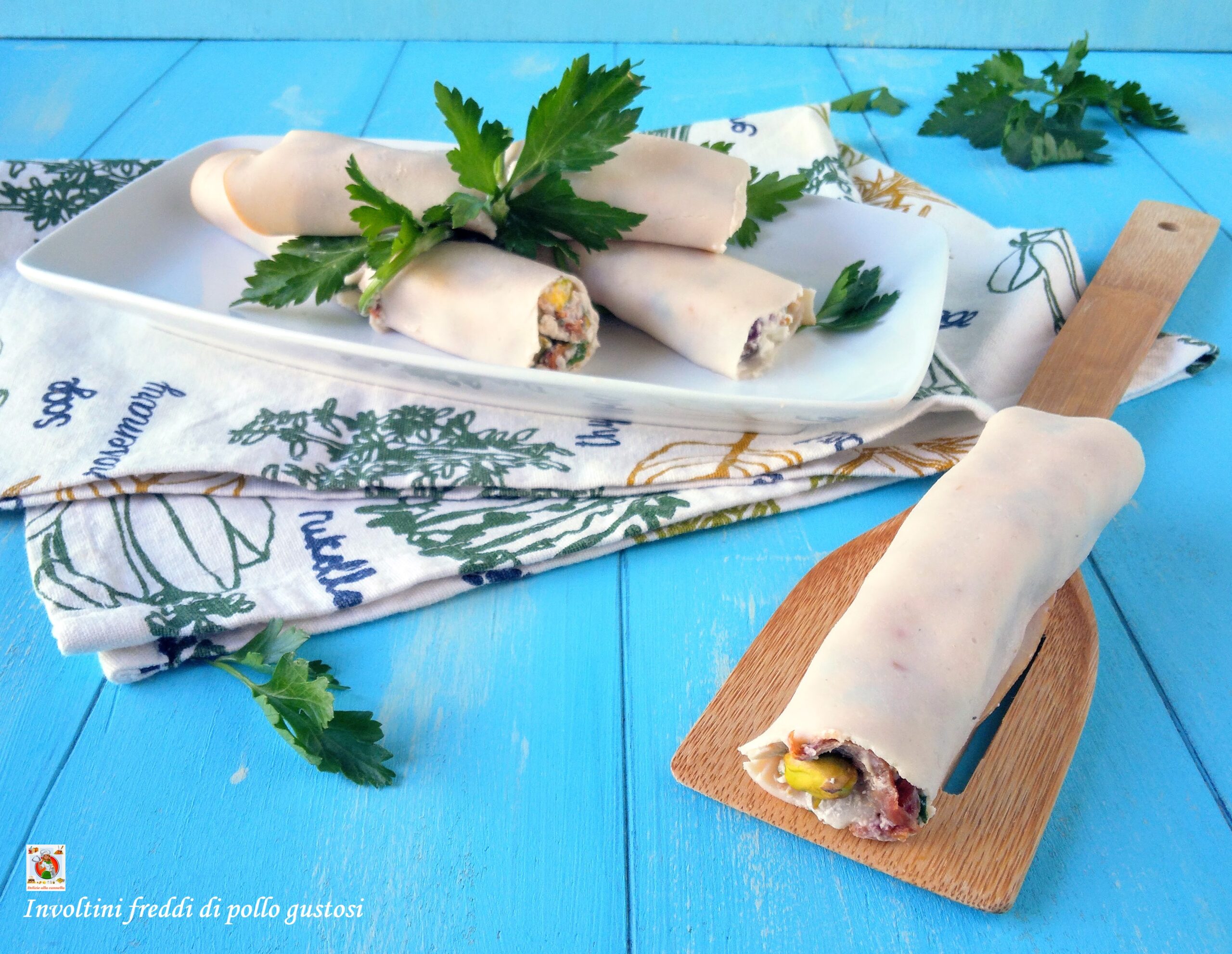 Tasty Cold Roast Chicken Rolls