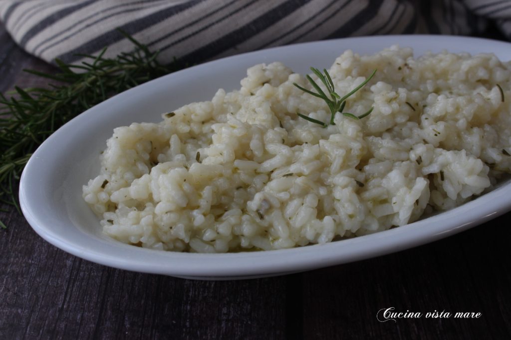 Rosemary Risotto Sea View Kitchen