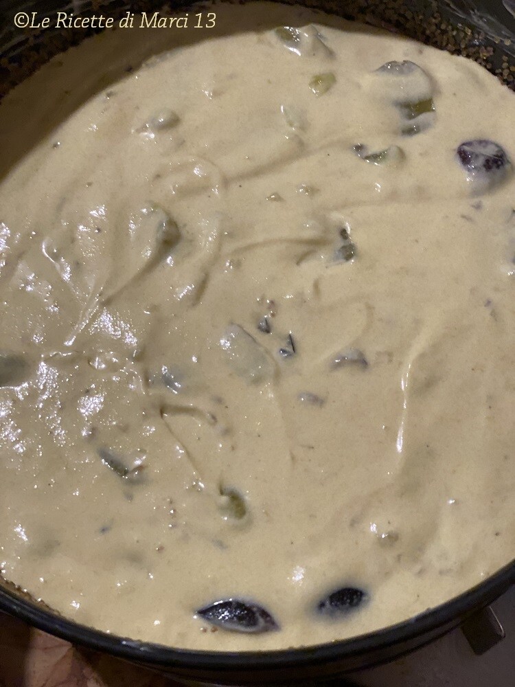 Rustic Autumn Grape Pie Batter