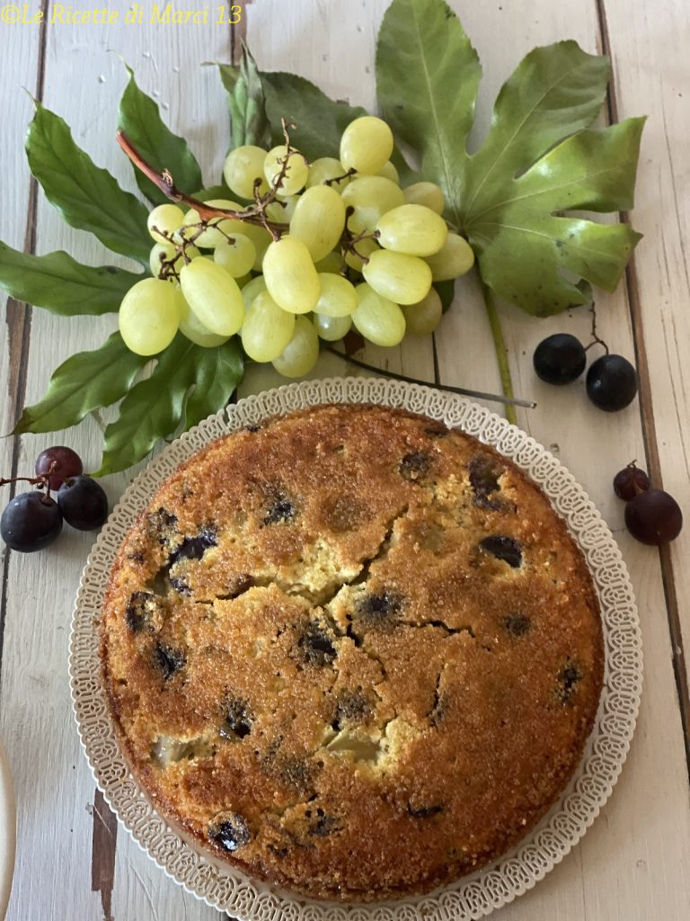 Rustic Autumn Grape Pie