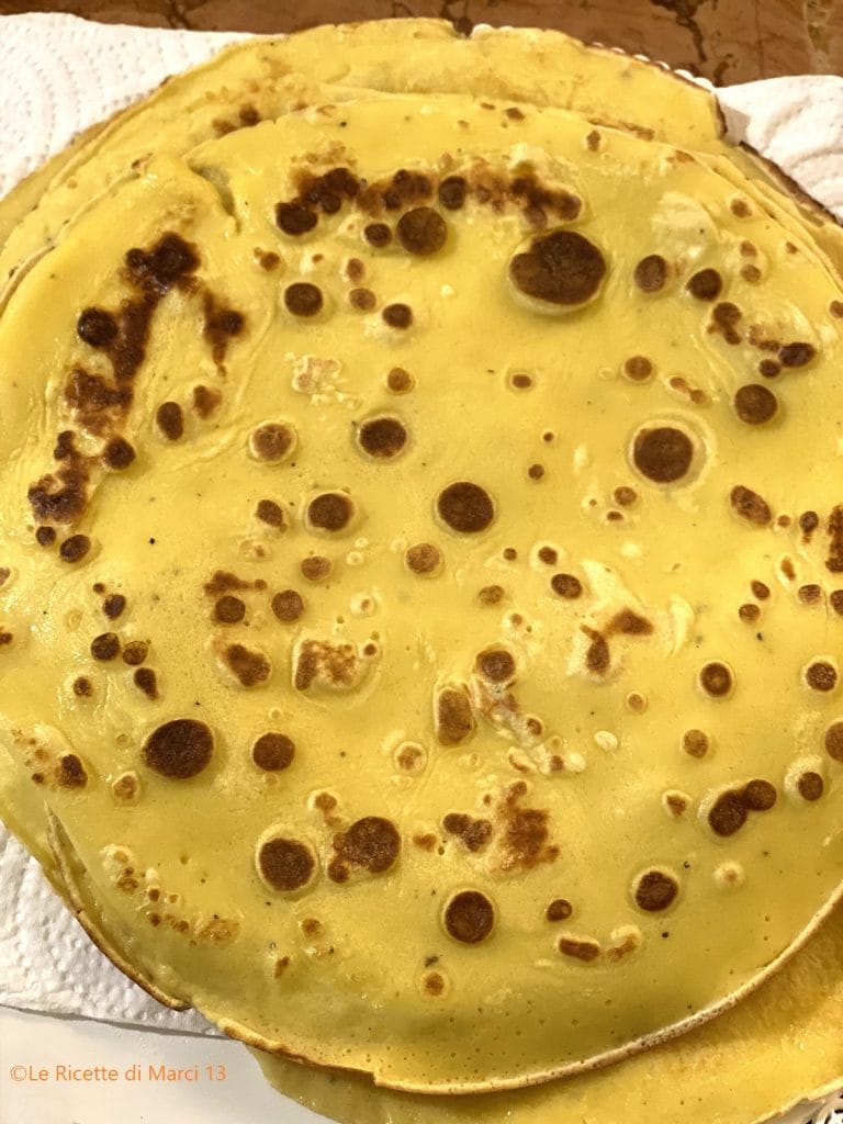 Rustic Baked Crepes