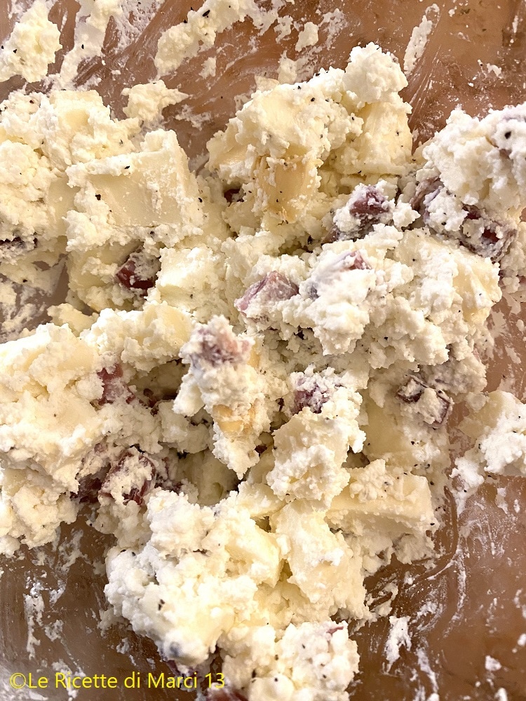Rustic Baked Crepes Filling
