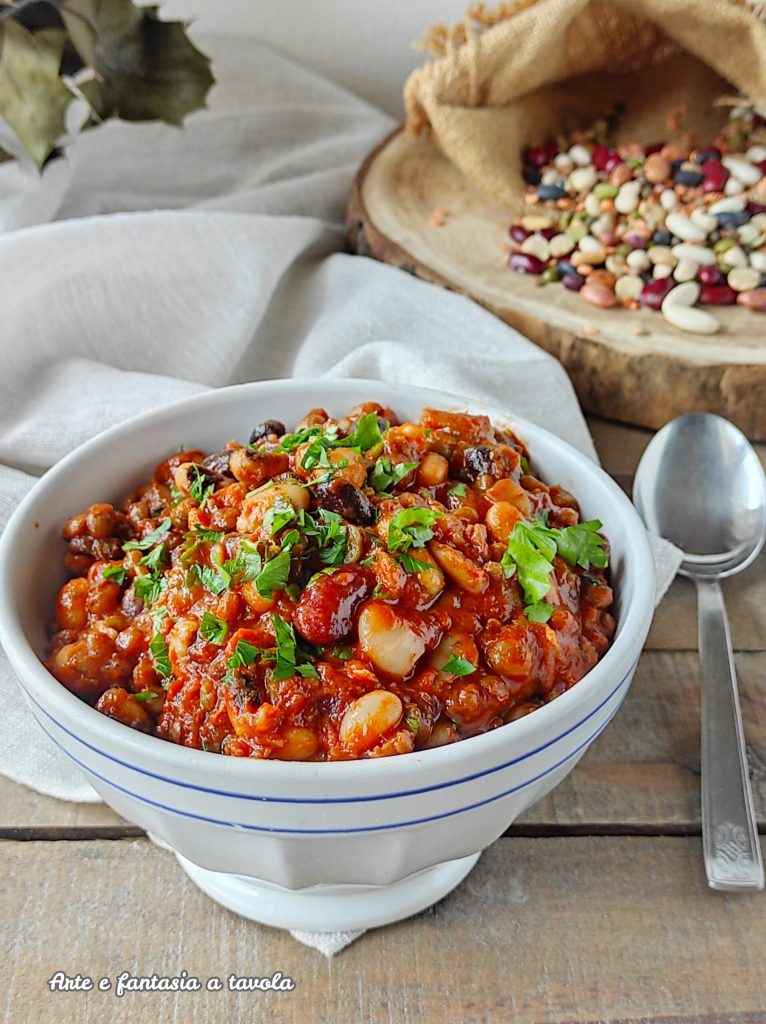 Rustic Mixed Legume Soup