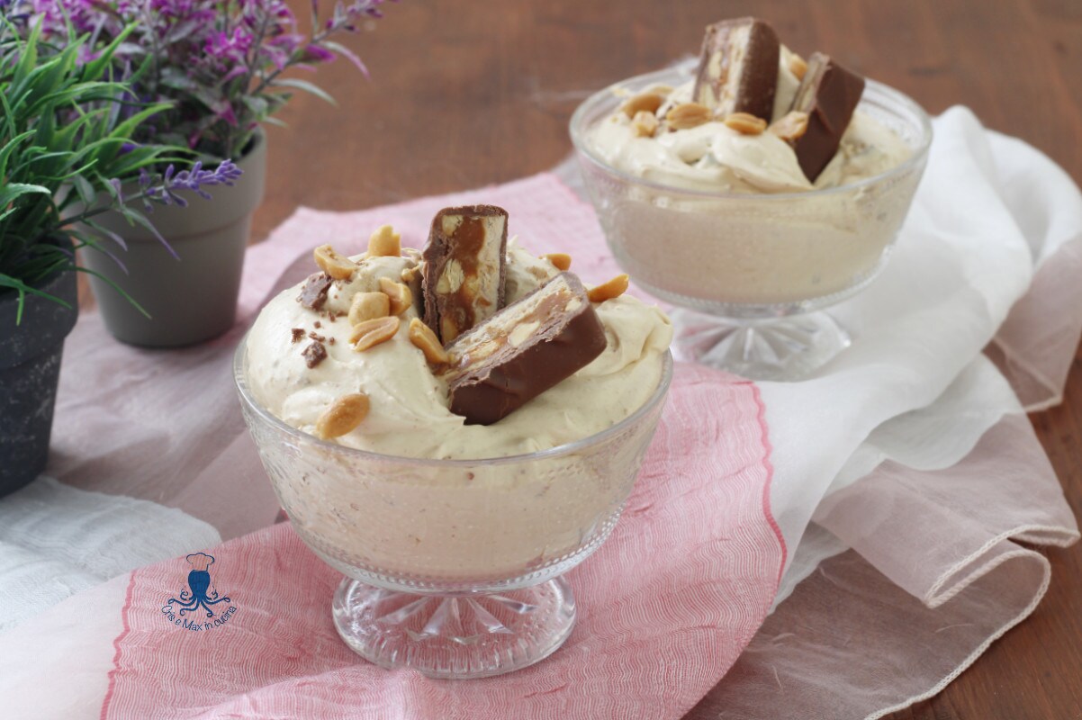 Smart Snickers Ice Cream, Recipe with Only 4 Ingredients