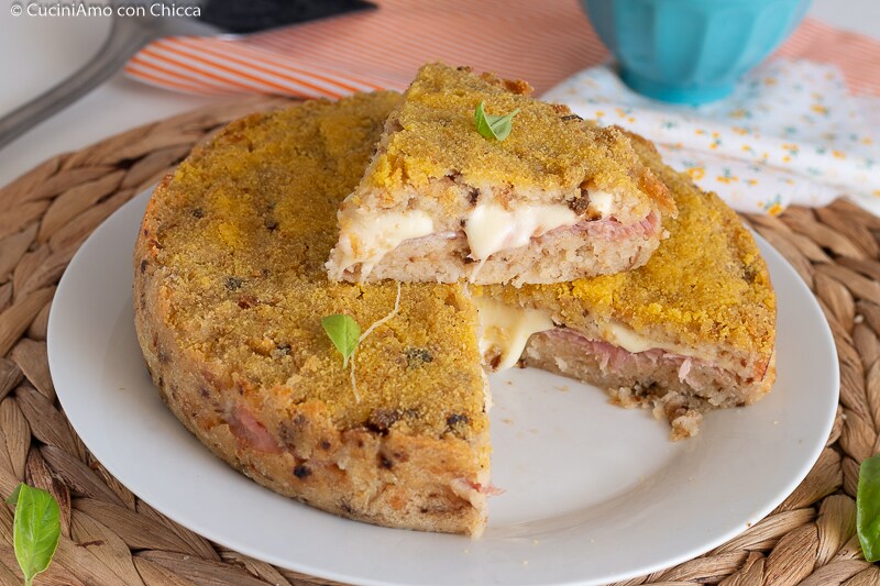 STUFFED BREAD CAKE tasty and flavorful