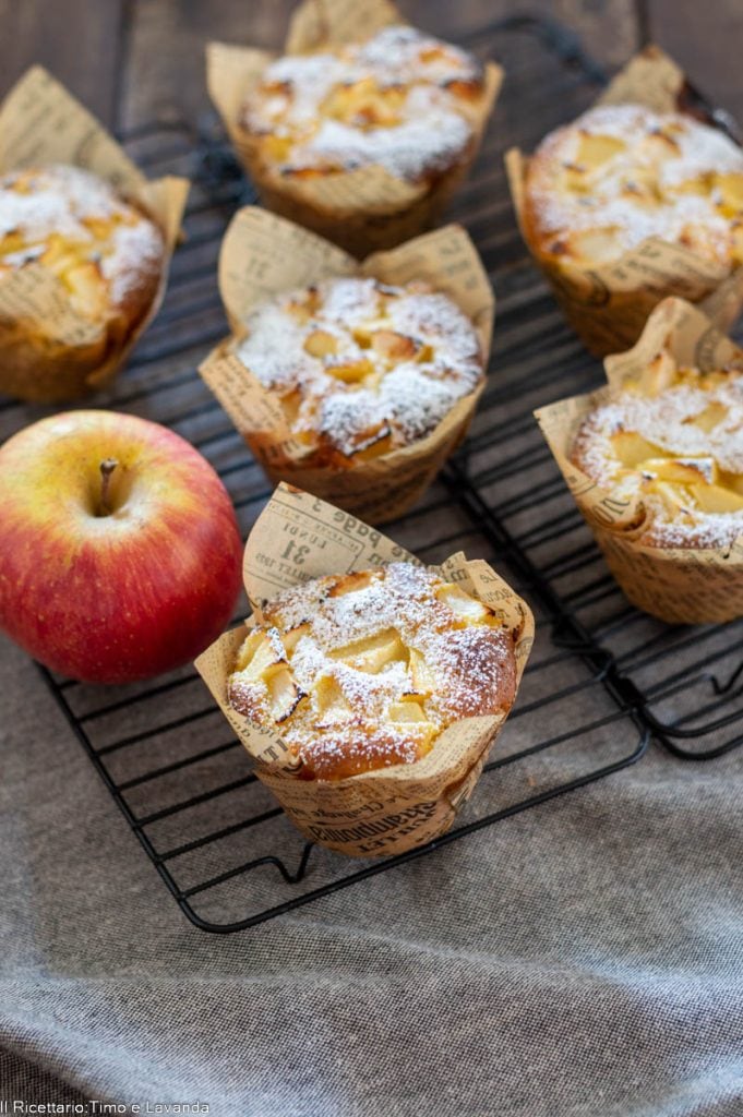 Super Soft Apple and Yogurt Muffins
