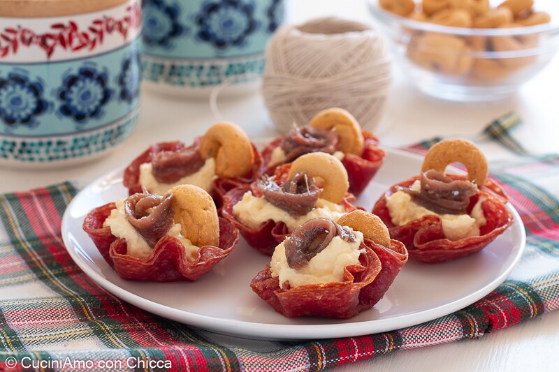 Salami Baskets
