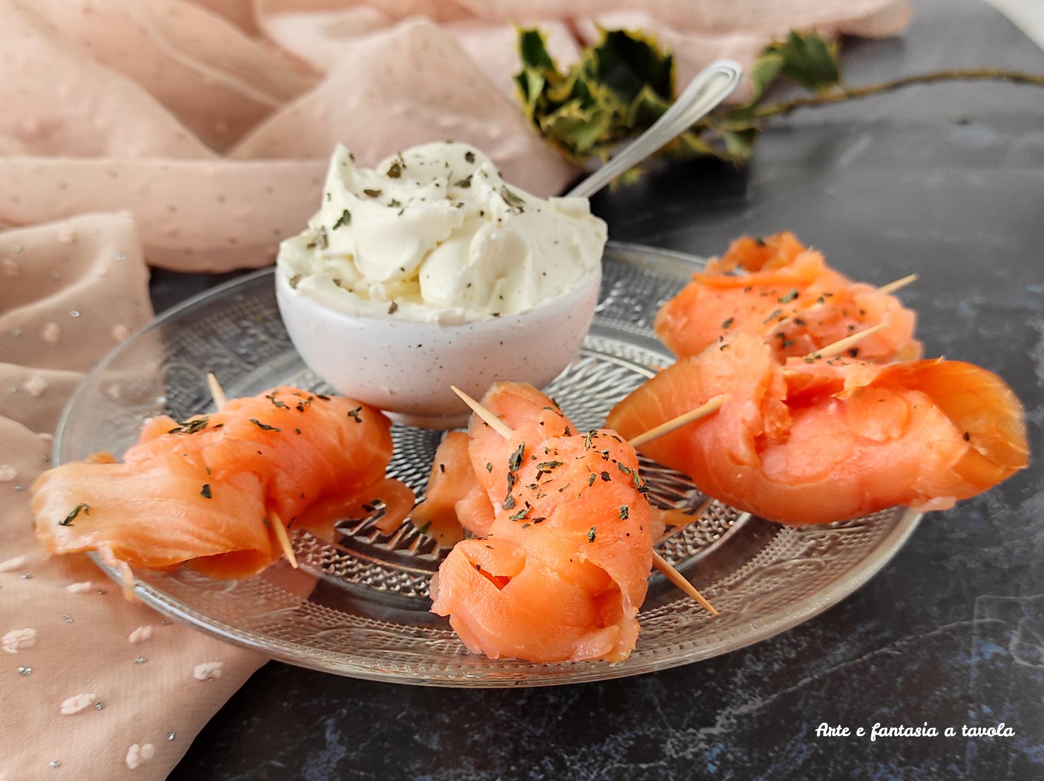 Salmon and Cheese Rolls