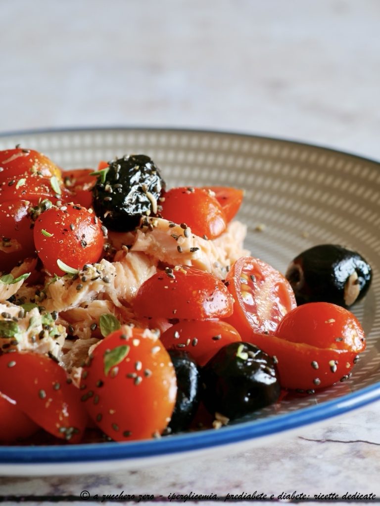 Salmon with Cherry Tomatoes and Olives | Light and Flavorful Mediterranean Recipe