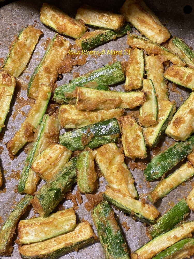 Air Fryer Sandy Zucchini