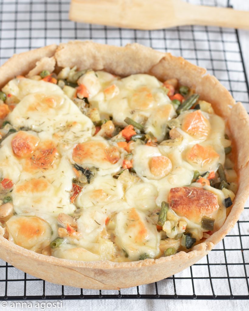 Savory Minestrone Pie