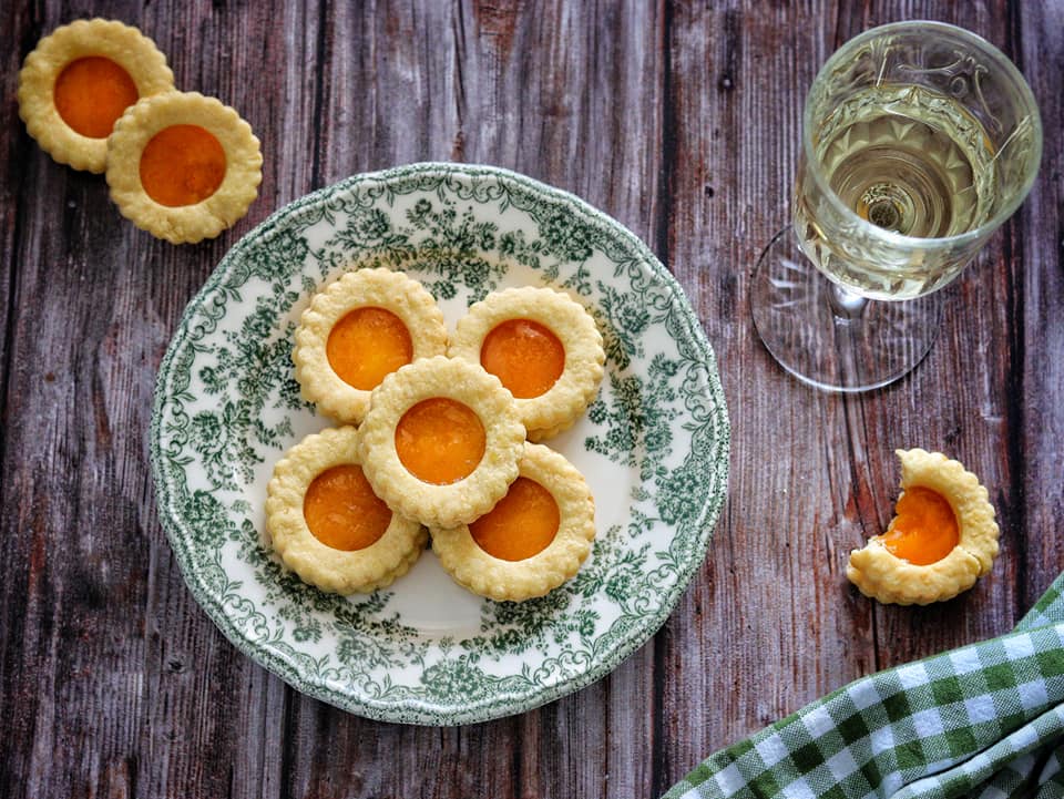 Savory Ox Eye Cookies