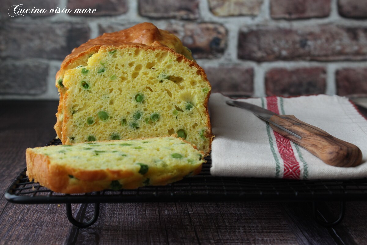 Savory Pea Plumcake