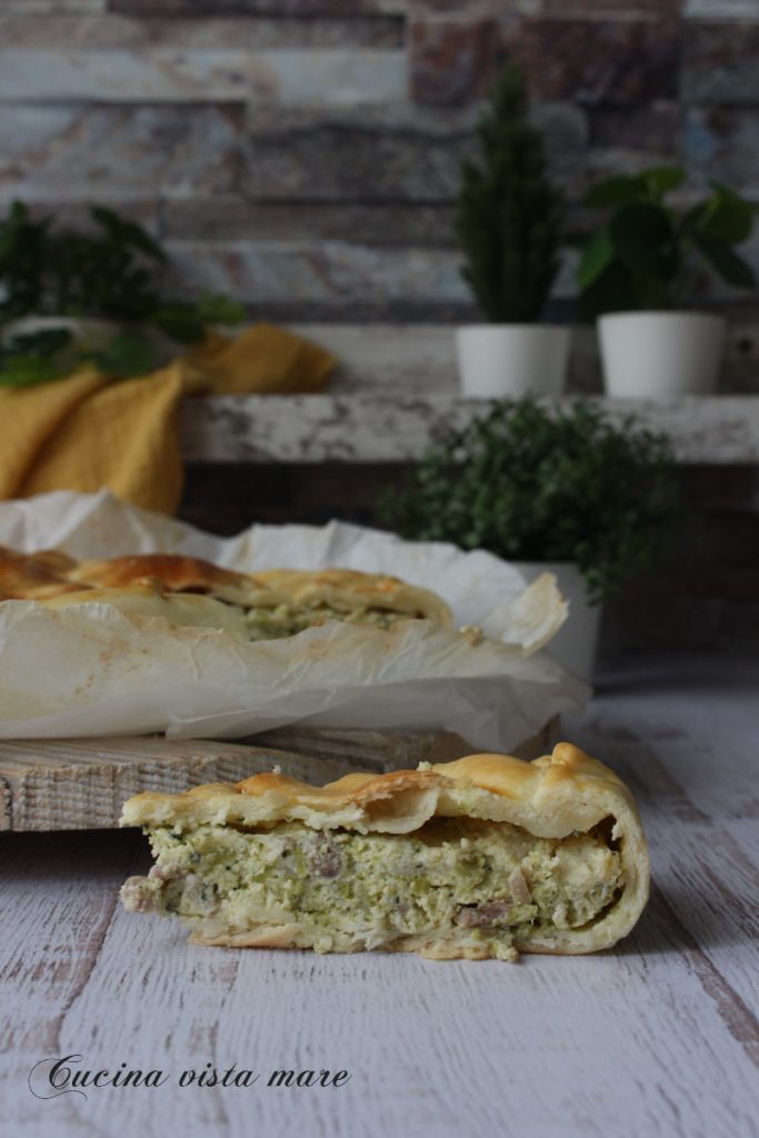 Savory Pie with Mixed Broccoli Cucina vista mare