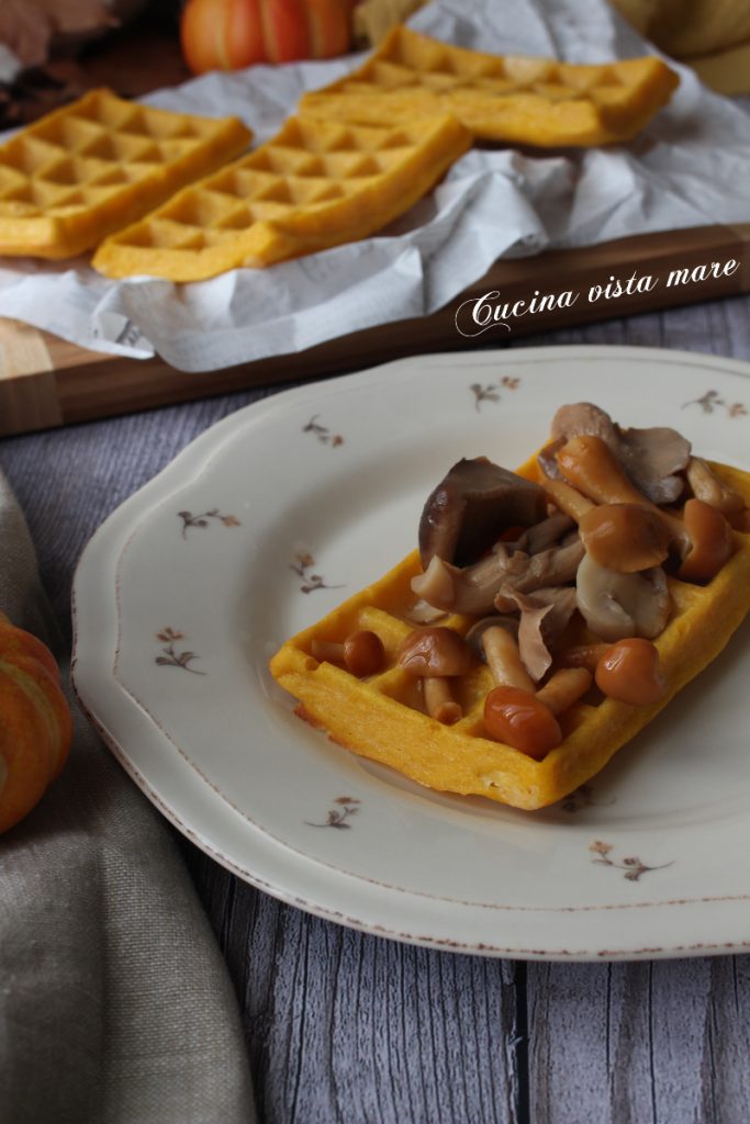 Savory Pumpkin Waffles Sea View Kitchen