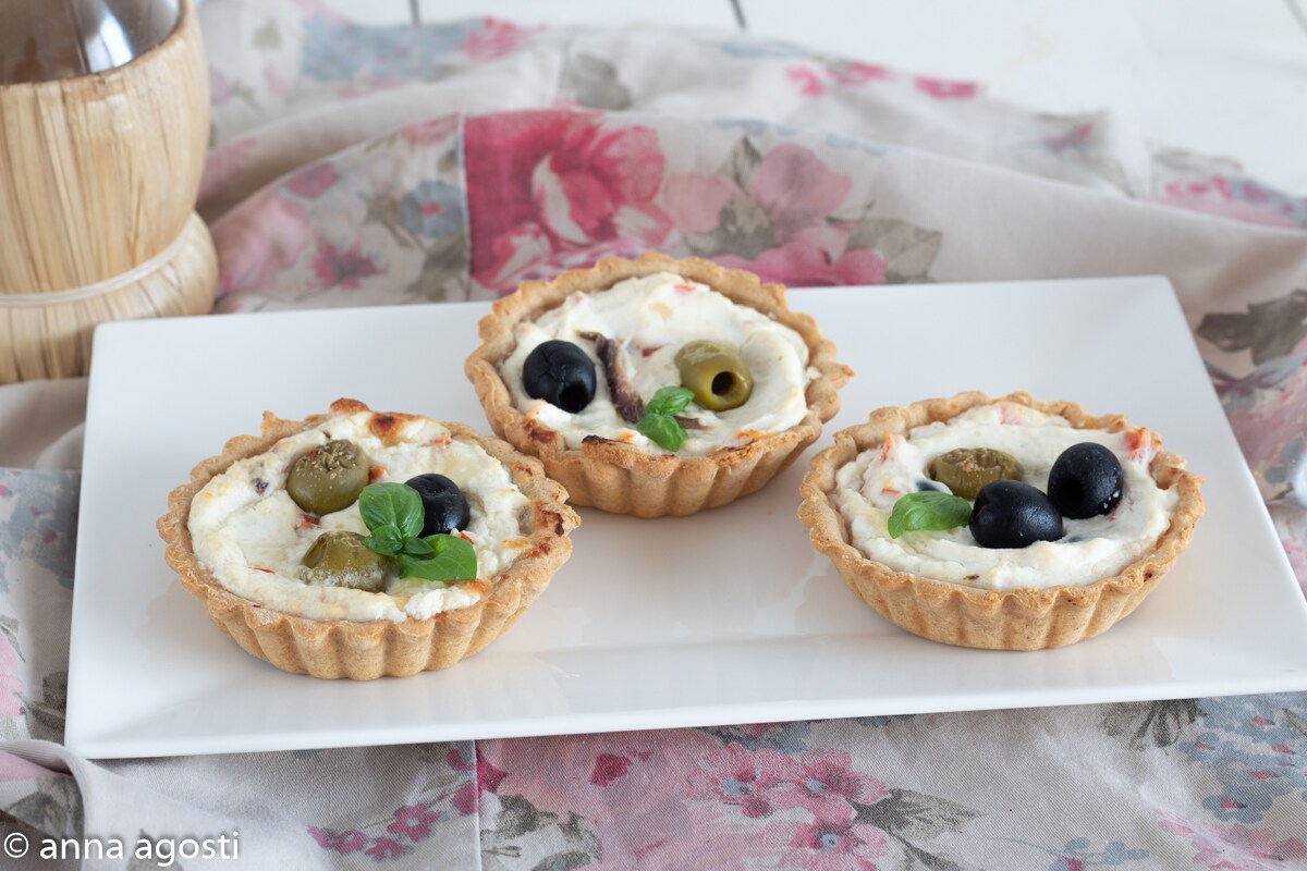 Savory Shortcrust Pastry Baskets
