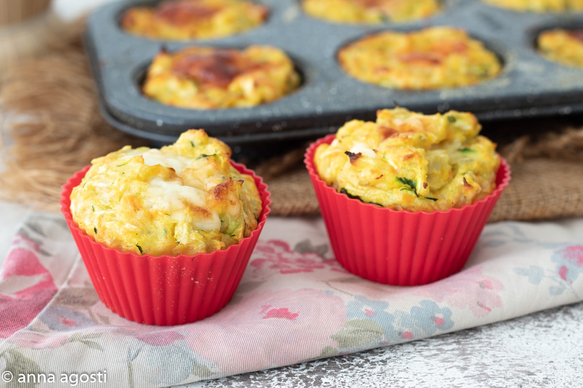 Savory Muffins with Vegetables