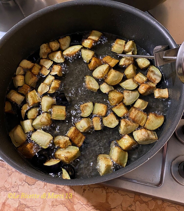 Scialatielli Aumm Aumm with Eggplants and Fior di Latte