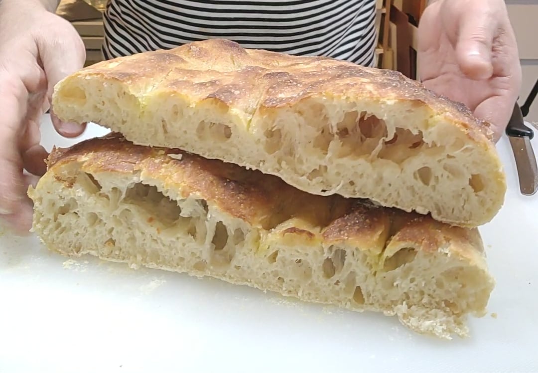 PERFECT FOCACCIA WITH SOURDOUGH