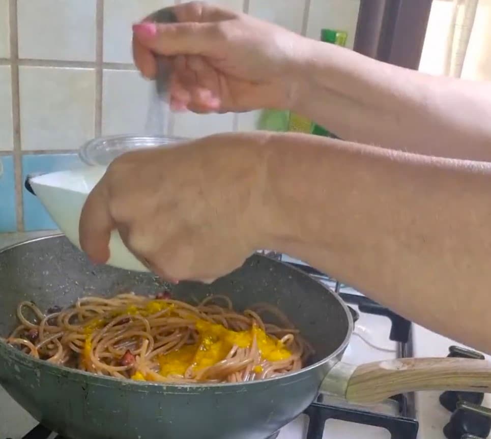 The Alternative Carbonara with a Sea View