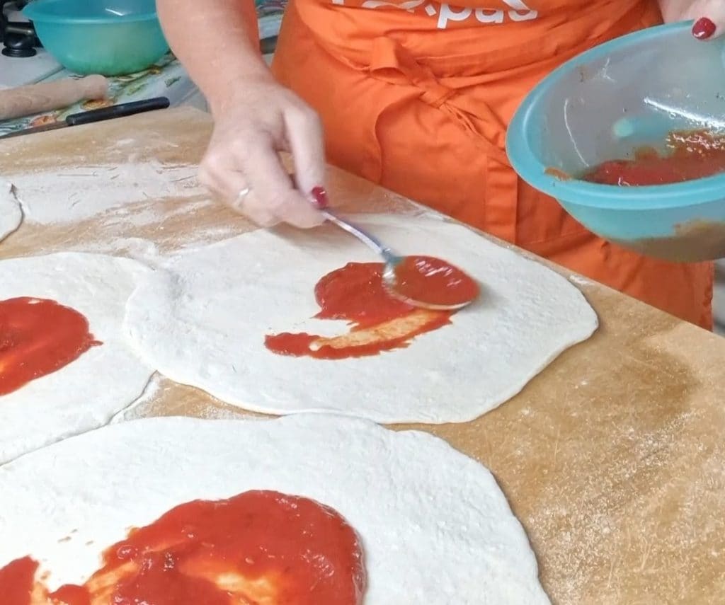 the Neapolitan pizza