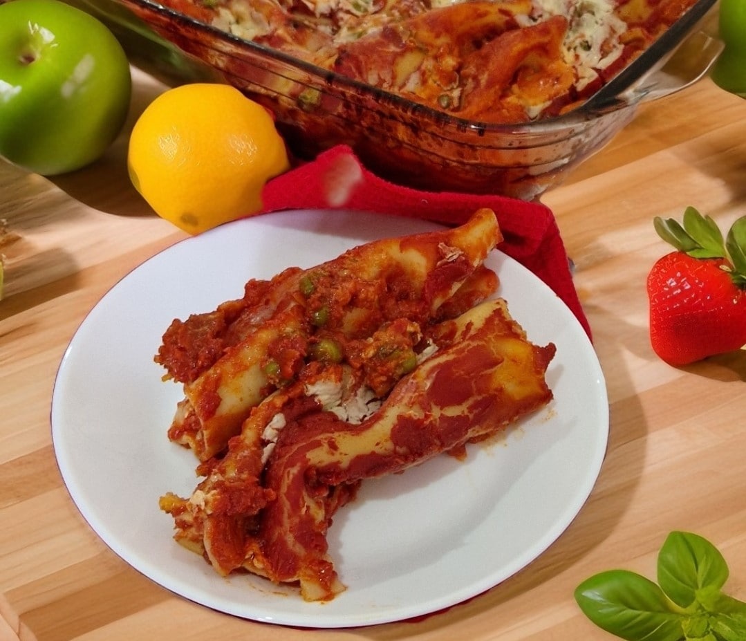 Sicilian Stuffed Blue Fish Cannelloni