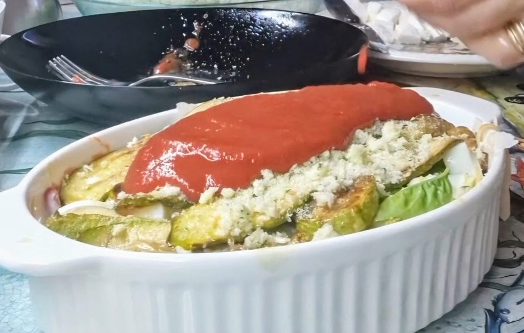 Sicilian Zucchini Parmigiana