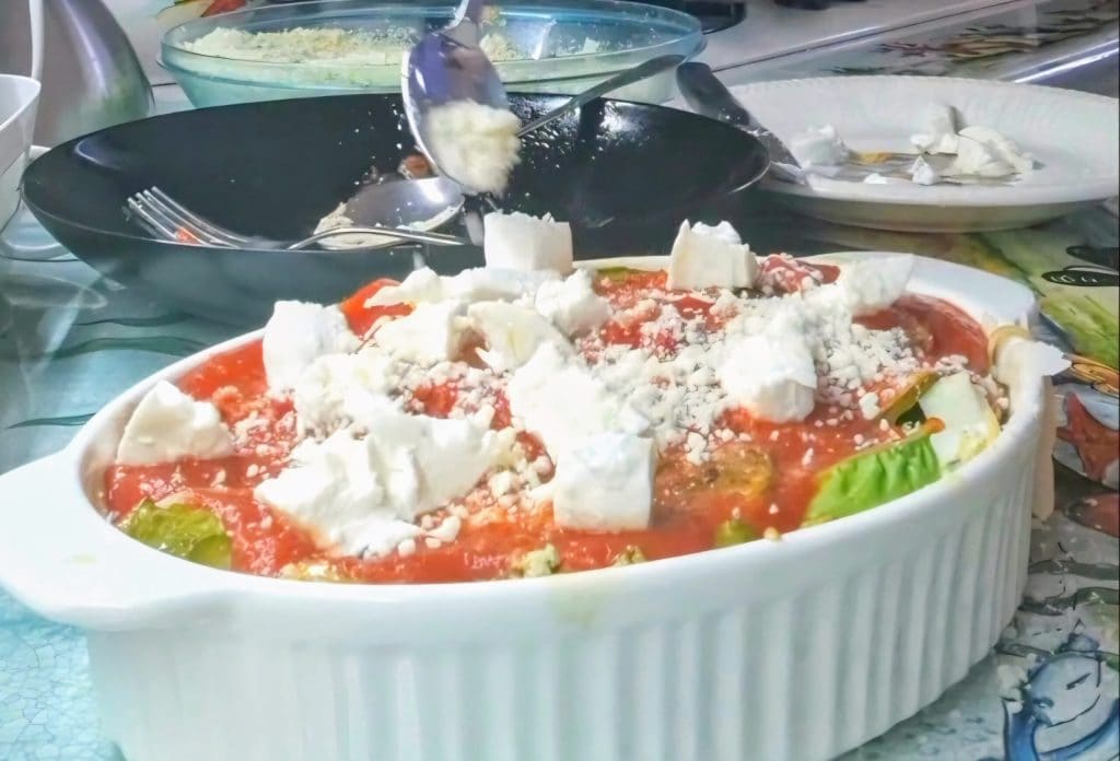 Sicilian Zucchini Parmigiana